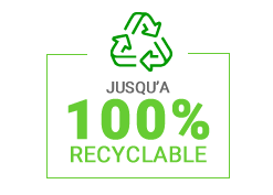 produit 100% recyclable